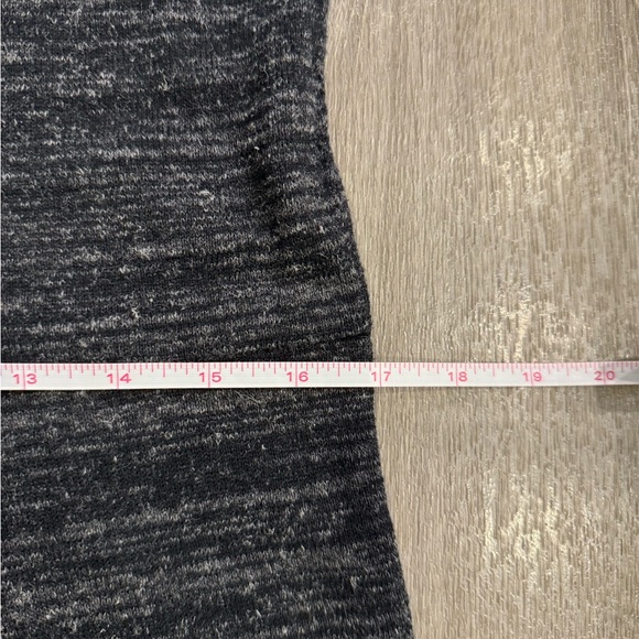 Zara Knit Sleeveless V-Neck Jumpsuit Women Size Medium Gray Linen Blend Pockets - Picture 11 of 16